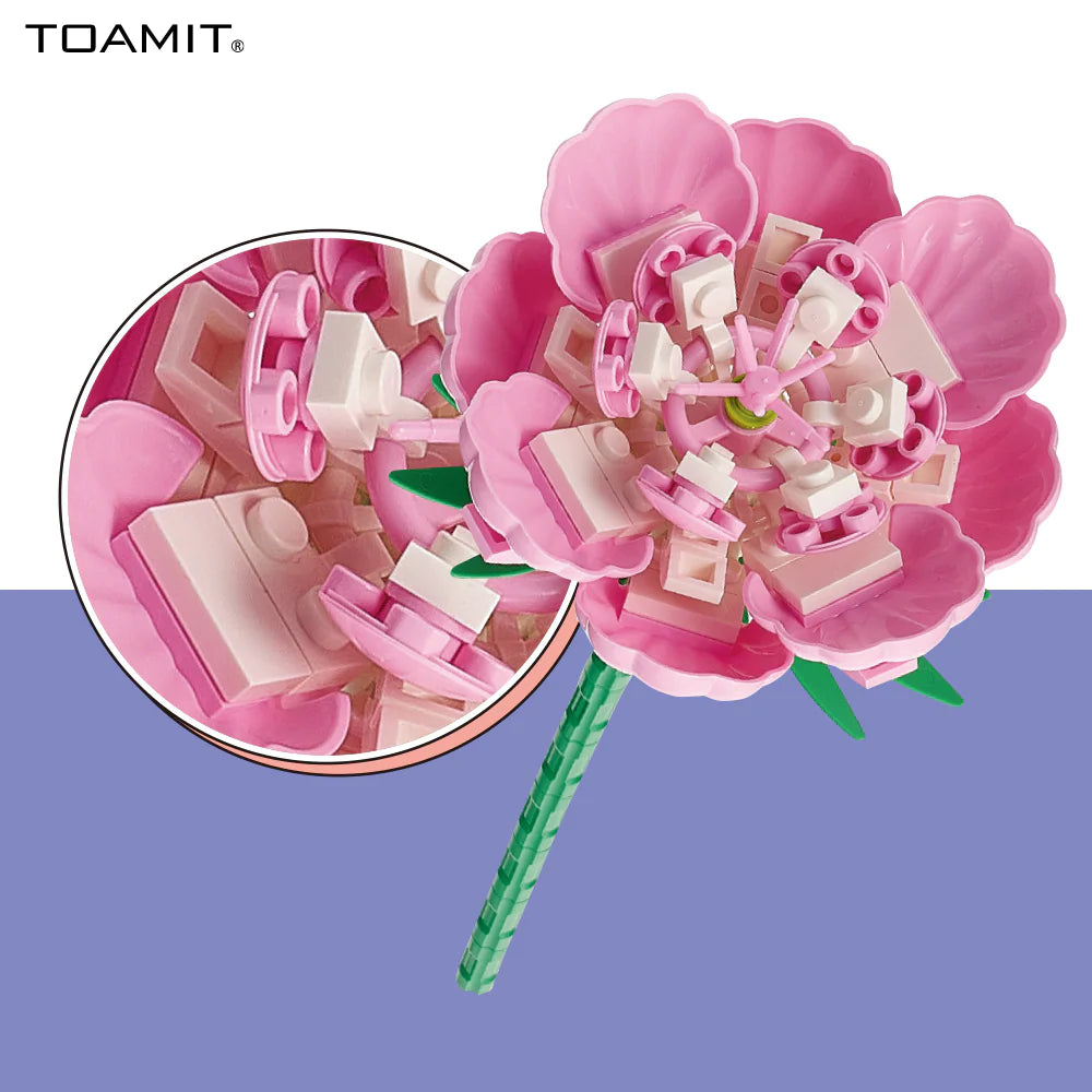 激安通販TOAmart オンラインショップ】3Dパズルフラワー